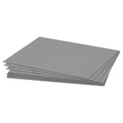 EVA Foam Sheets Dark Grey 10.8 x 8.5 Inch 1.7mm Thick Crafts Foam Sheets 10Pcs