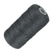 Nylon String Cord 1.5mm x 218Yard Macrame Rope Braided Thread Twine Dark Grey