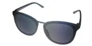 Kenneth Cole Reaction Mens Soft Square Black Plastic Sunglass KC1319 1A