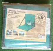 WENZEL Portable Cushioned Foam Chair 197-340 for Camping, Fishing, Stadium...