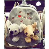 在飛比找蝦皮購物優惠-澳洲：可愛袋鼠/無尾熊小孩背包