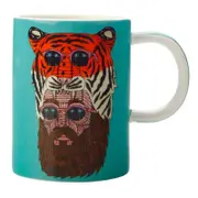 Maxwell & Williams Mulga The Artist 450ml Porcelain Mug - Tiger Man