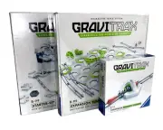 Ravensburger GraviTrax 8-99 Starter Set Marble Run With 2 Expansion Sets STEM