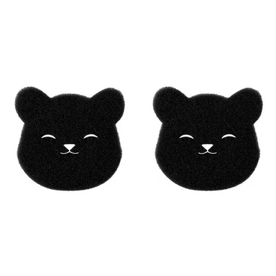Laundry Washing Machine Lint Catcher Bear Shape Pet Hair Remover Reusable1017