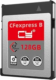 NFHK CFexpress Type-B 128GB Memory Card CFE CFB Adapter Compatible with XS Camera 8K RAW PCIe Expansion