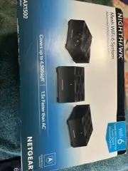 NETGEAR AX1800 Nighthawk Home Mesh WiFi 6 System - Advanced Home WiFi - Black
