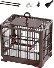 Yajuyi Avian Retreat: Deluxe Bird Sanctuary, Brown