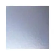 12in Square Compressed 3mm Cake Board - Silver