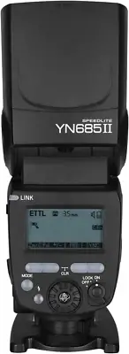 YN685II YN685 II Flash Speedlite, GN60 ETTL HSS + 2.4G Wireless Trigger System,