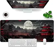 Japanese Style Large Gaming Mouse Pad XL Desk Pad 31.5x11.8x0.12 inch Keyboard Pad (Japan)