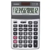 Casio 12-speed calculator AX-120ST, mixed colors, 1EA