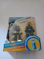 Imaginext Black Bat & Ninja Batman DC Super Friends Figure 2 Pack NEW!