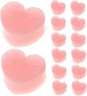 VICASKY 30pcs Silicone Mud Supplies Feeder Sponge Clothes Hanger 30 Year Old Birthday Keychain Fix Belt Lock Belt Pan Stewing Pot Lid Lock Strap Adult Pink