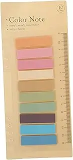 Angoily 200pcs Transparent Sticky Page Markers Practical Highlight Reading Strips for Taking Index Tabs for Students Office Use Convenient Adhesive Bookmarkers