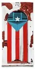 TOWEL Old San Juan door flag- Beach towel 100% Cotton-Puerto Rico