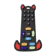 1Pc Baby Silicone Teether Toys Remote Control Shape Teether Rodent Gum Pain Reli