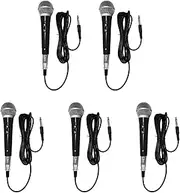 Binxind 5X Handheld Professional Wired Dynamic Microphone Clear Voice Mic for Karaoke Vocal Music Performance