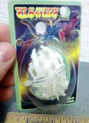 wind up glow in the dark dinosaur toy, new in package, stegosaurus, ages 6+