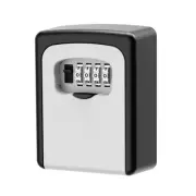 Weatherproof Lock Box Safe Lock Box Money Container Outdoor Key Safe Canister