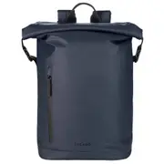 Tucano ROLLO Backpack for Laptop 15.6" Macbook Pro 16" - Blue Roll Top Closure - Water-Resistant Coated Fabric [BKROL15-B]