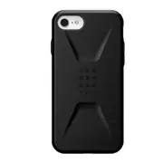 UAG Civilian Apple iPhone SE (3rd & 2nd Gen) and iPhone 8/7 Case - Black (114005114040), 20 ft. Drop Protection (6M), 10 Yr. WTY