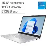 HP 15-DW3045CL 15.6" Touch 512GB SSD, Intel i5-1135G7, 2.40GHz, 12GB RAM) Laptop