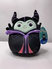 Disney Squishmallow Maleficent Kellytoy Stuffed Plush