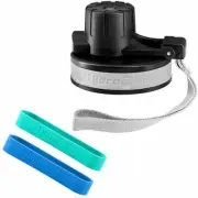 One Push Button Lid Bundle Compatible with Hydro Flask Wide Mouth Bottle Boot US