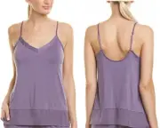 Josie Natori Womens Sweet Street Cami Viola XS, L