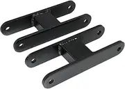 Steel Black Rear Shackle - 2 inch Lift - Leveling Kit Compatible with 1995-2001 Ford Explorer and 2001-2005 Sport Trac