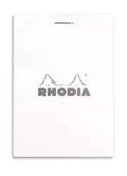 Rhodia Staplebound - Notepad - Ice - Graph Paper Micro-perforated 3 X 4 R11201W