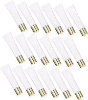 VINTORKY 50pcs Refillable Lip Balm Tubes Cosmetic Containers with Sealed Design Lightweight and Portable Lip Pomade Bottles for DIY Lipstick and Makeup Storage