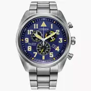 Citizen Chronograph Super Titanium Garrison AT2480-57L Eco-Drive Sapphire Watch