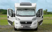 Car Internal Thermal Blinds Windshield Sunshade Cover Blind Kit Car Lifting Window Sun Shade -Fiat Ducato 2006-2022