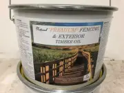 Exterior Wood Finish 10 litre Oil Based Stain Sealer UV Decks Fences New Natural