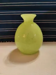 Crate & Barrel Handmade Bubble Myra Tall Vase