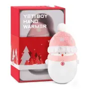 Hand Warmer Rechargeable, Christmas Cute Snowman Portable Pocket Hand Warmer,...
