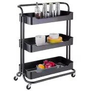 3 Tier Wide Storage Caddy Tool Caddy Tool Trolley Storage Trolley On Wheels