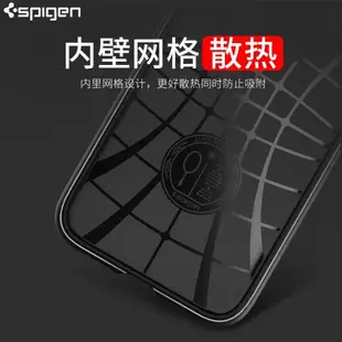 Spigen 適用蘋果iPhone XR手機殼硅膠套透明保護套XR手機殼全包邊框防摔軟外殼超薄創意個性男女潮XR新款6.1