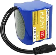 HJGHY 12V 3000mAh 3500mAh 5000mAh 6000mAh 8000mAh 12000mAh 30000mAh Rechargeable Lithium Battery Pack for Led Light Bar Radio,12v,8000mAh