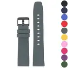StrapsCo Nylon Watch Band Strap for Black Fitbit Versa / Versa 2 / Lite