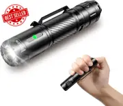 C3 LED Torch Rechargeable 1200 Lumen Flashlight 6 Mode IP68 Tactical Camping