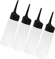 GANAZONO Hair Dye Container Measuring Bottle Pcs Reusable Shampoo Bottles No-spill Tip for Professional Hairdressers