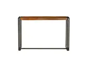 Astra Mango Wood Industrial Console Table