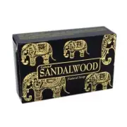 Crystal Wonderland 2pcs Sandalwood Soap Goloka Bar Soap