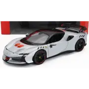 Bburago 1:18 Scale Ferrari SF90XX Stradale 2024 White