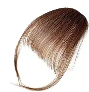 Human Hair Bangs Clip | Real Human Hair Wig Women Bangs - Covers Thinning Hair Daily Wear Hairpieces Sisters Wife Hair Extension Bangs for Gathering