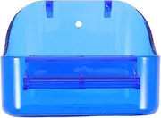 Hohopeti Parrot Shower Box Hanging Bird Bath for Cage Stress Relief Bathing Tub for Parrots Smooth Edges Odor Material Keeps Birds Healthy