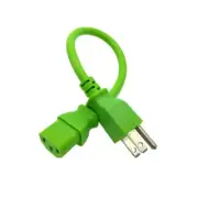 Green AC Cable for EPSON WORKFORCE PRINTER 315 600 610 615 1ft
