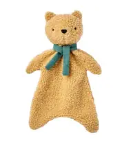 Cloud Island Plush Brown Bear Green Scarf Security Blanket Lovey Baby Toy New